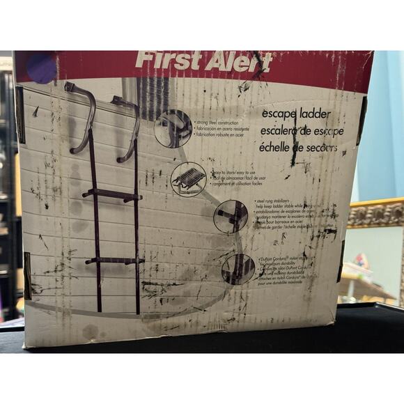 First Alert 14 ft Two Story Emergency Escape Ladder - Open Box, Damaged - Picture 9 of 9